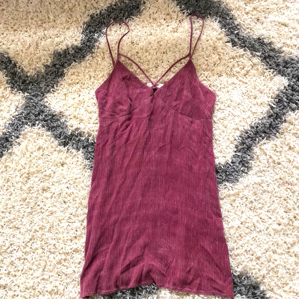 Maroon Casual Women’s dress